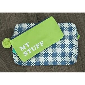Target 2pk Kids' Houndstooth and My Stuff Gifting Pouch Set - Pillowfort™  B8‎